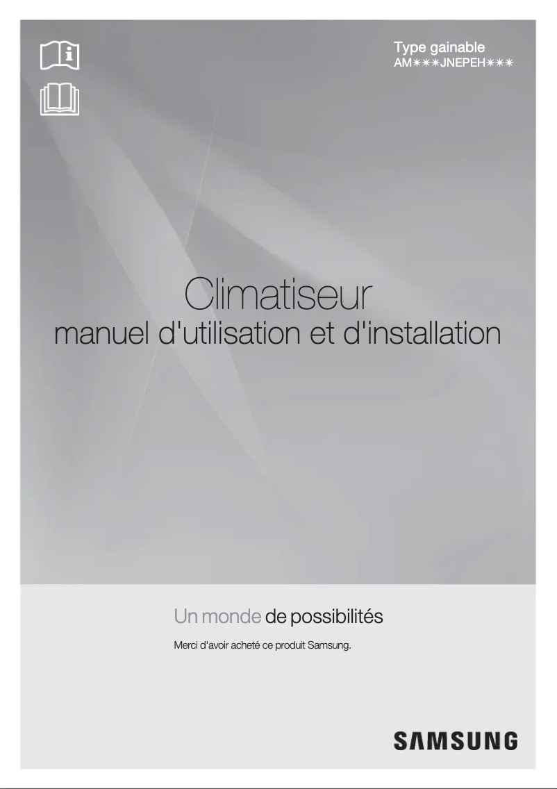 Image de la première page du manuel de l'appareil AM300KXWANR/EU