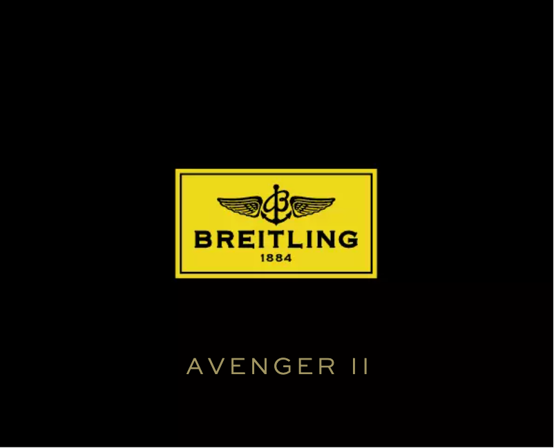 Page n°1 - Manuel utilisateur Breitling Avenger II