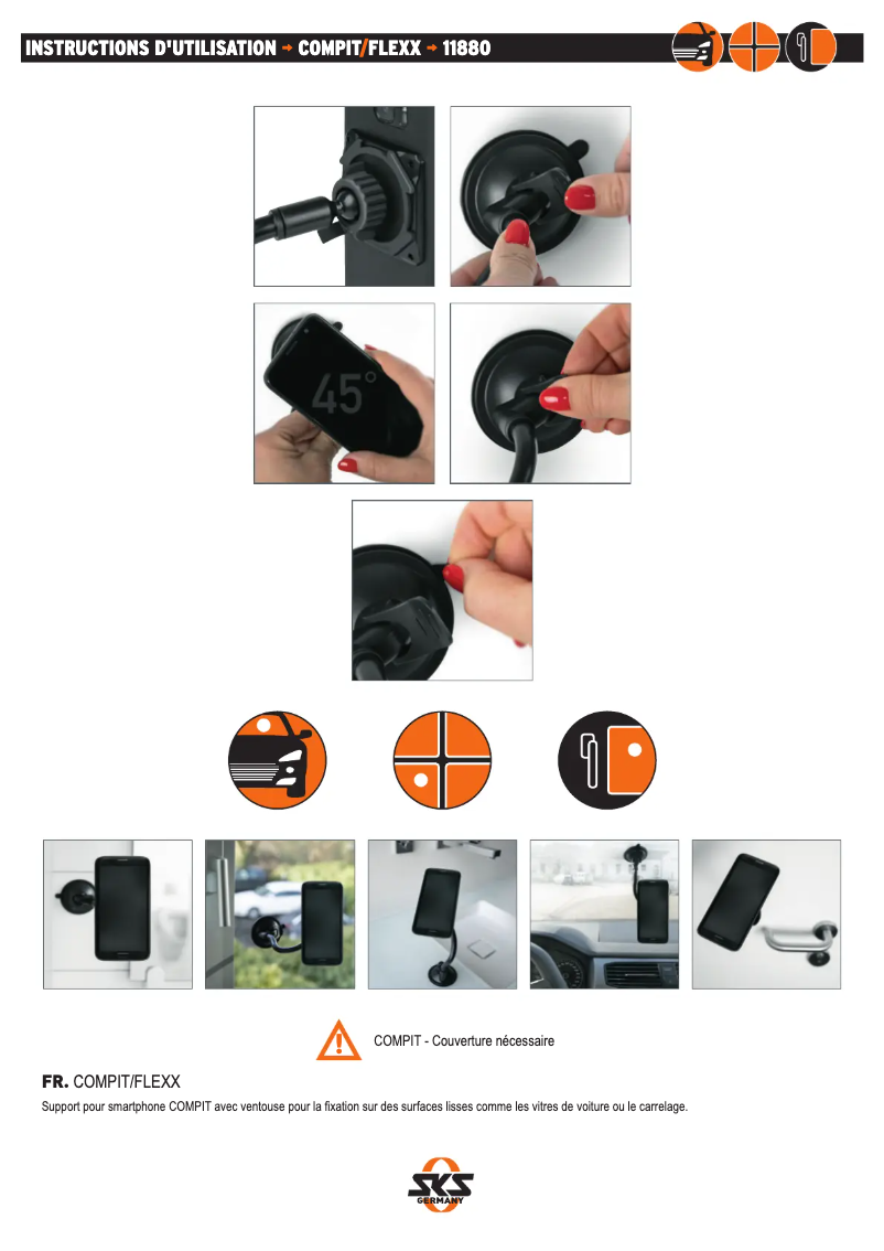 Image de la première page du manuel de l'appareil Compit/Flexx