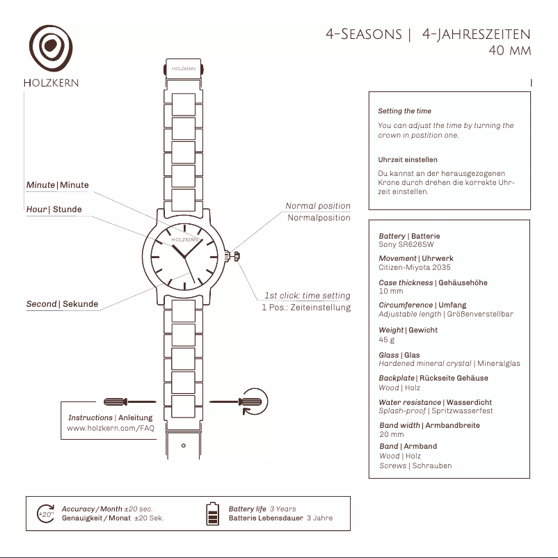 Image de la première page du manuel de l'appareil Wintertag