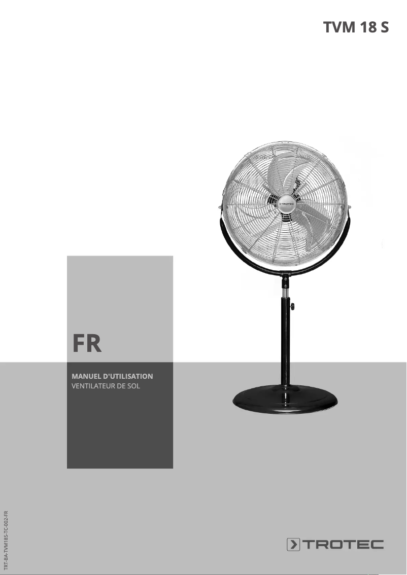 Página 1 del manual Manual de usuario Trotec TVM 18 S