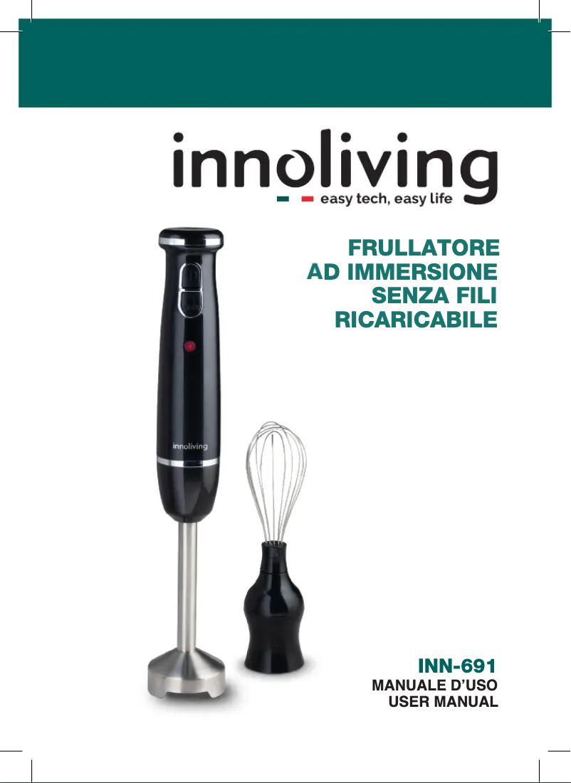 Page 1 de la notice Manuel utilisateur Innoliving INN-691