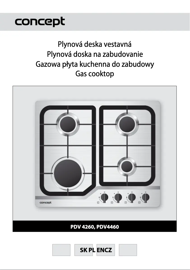 Page 1 de la notice Manuel utilisateur Concept PDV-4460