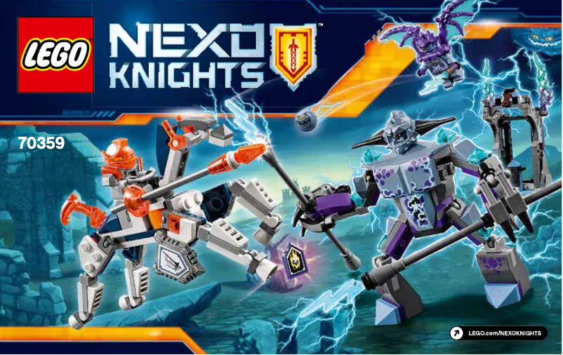 Page n°1 - Manuel utilisateur Lego Nexo Knights 70359