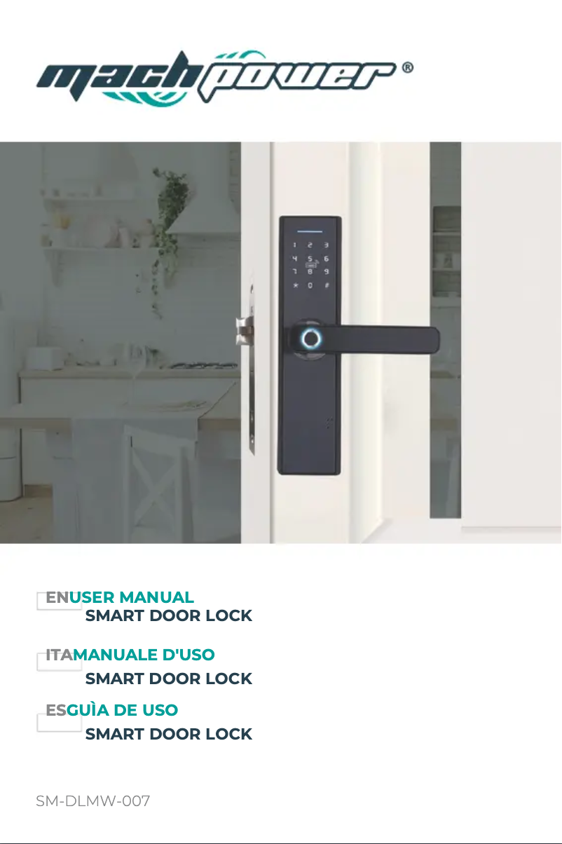 Image de la première page du manuel de l'appareil SM-DLMW-007