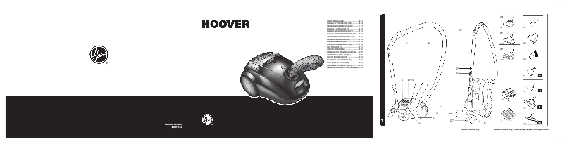 Page 1 de la notice Manuel utilisateur Hoover Telios Plus TE71PET 011