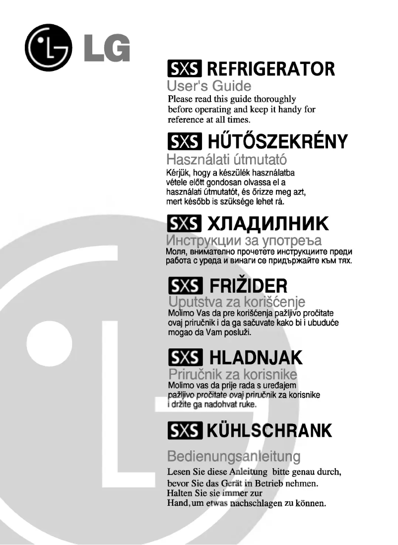 Página 1 del manual Manual de usuario LG GC-P207TTKA