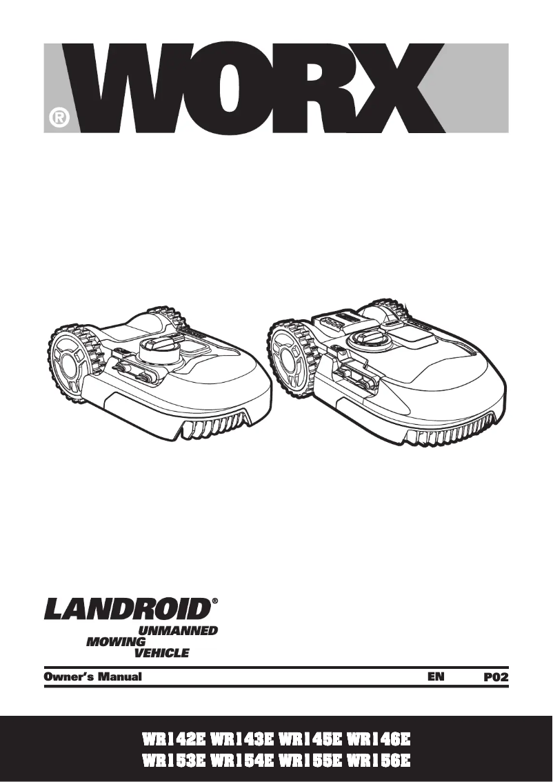 Page 1 de la notice Manuel utilisateur Worx WR153E