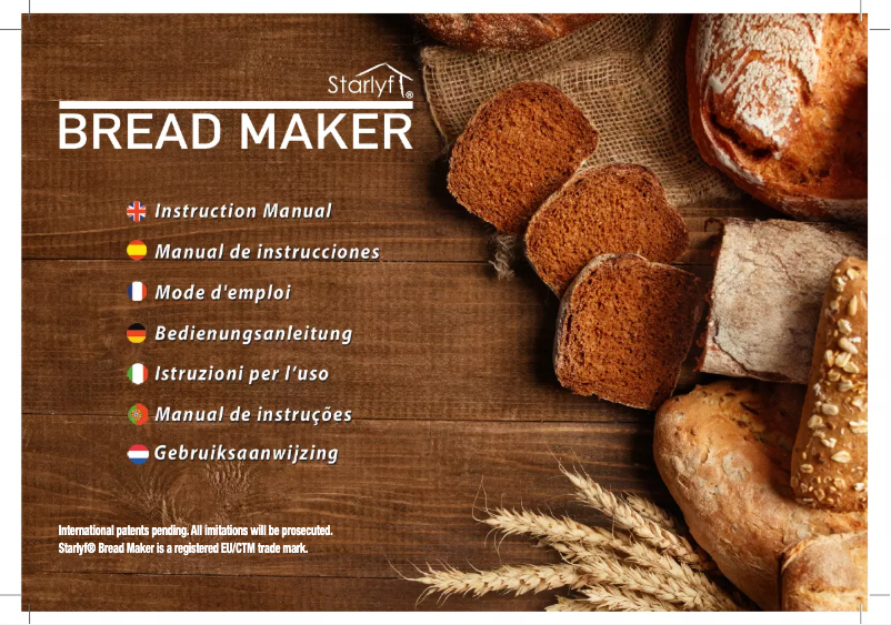 Page n°1 - Manuel utilisateur Starlyf Bread Maker
