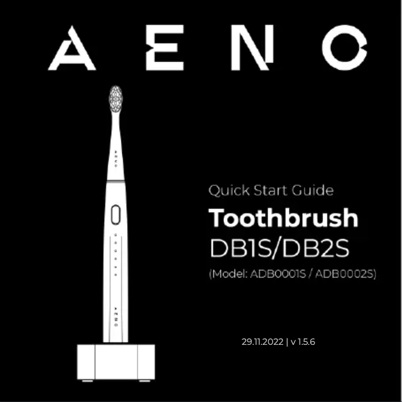 Page 1 de la notice Guide de démarrage rapide AENO DB2S