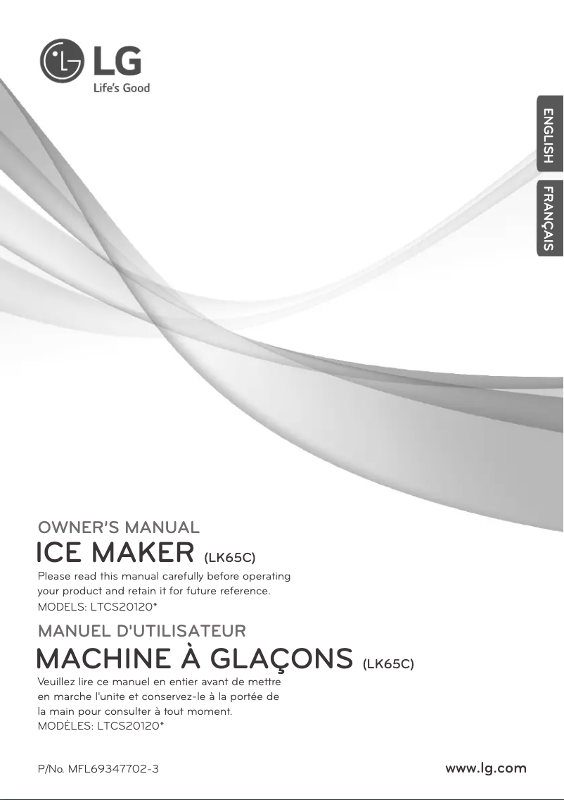 Image de la première page du manuel de l'appareil LK65C