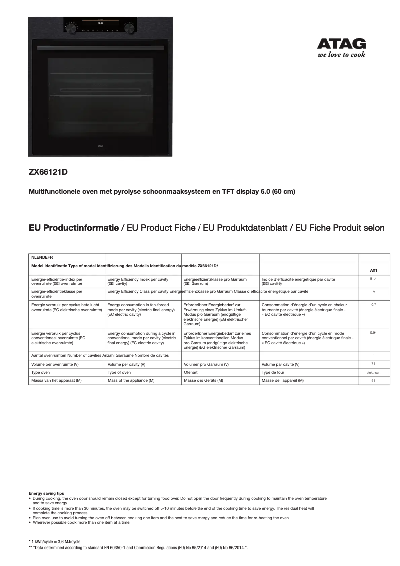 Image de la première page du manuel de l'appareil ZX66121D