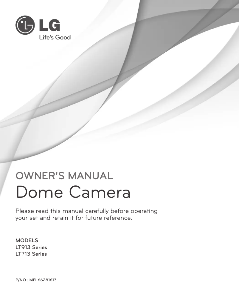 Image de la première page du manuel de l'appareil LT713P