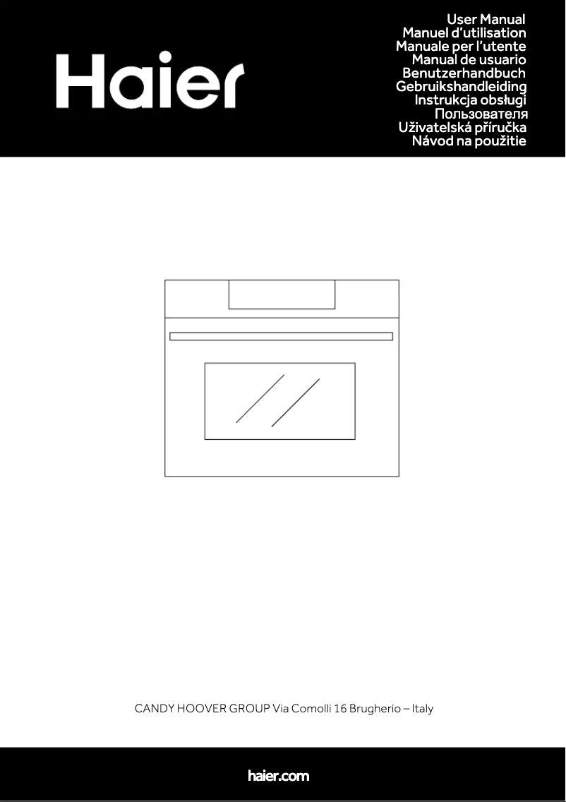 Page 1 de la notice Manuel utilisateur Haier HWO45NM4SXB1Q