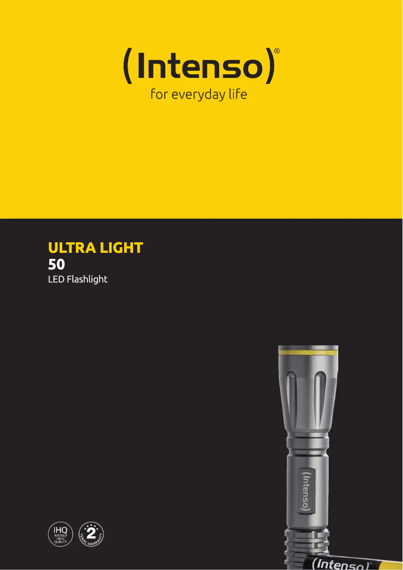 Page n°1 - Manuel utilisateur Intenso Ultra Light 50