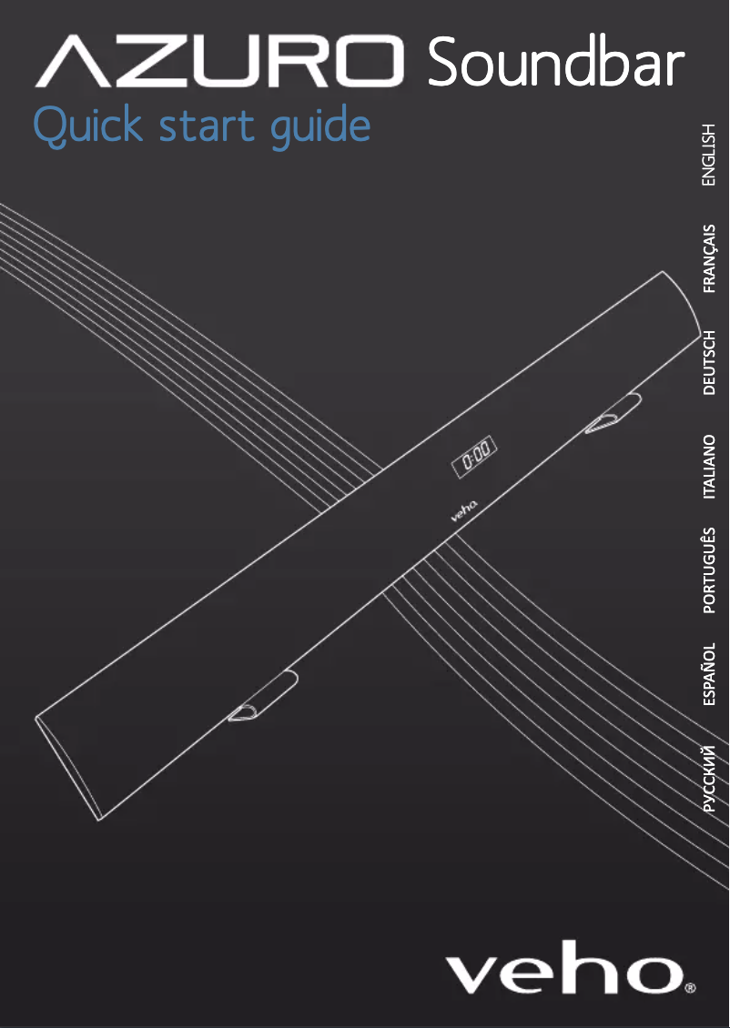 Image de la première page du manuel de l'appareil Azuro Soundbar