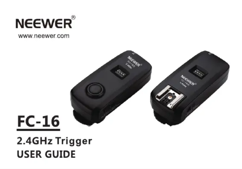 Page 1 de la notice Manuel utilisateur Neewer FC-16 S