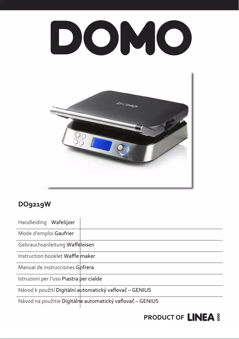 Page 1 de la notice Manuel utilisateur Domo DO9219W