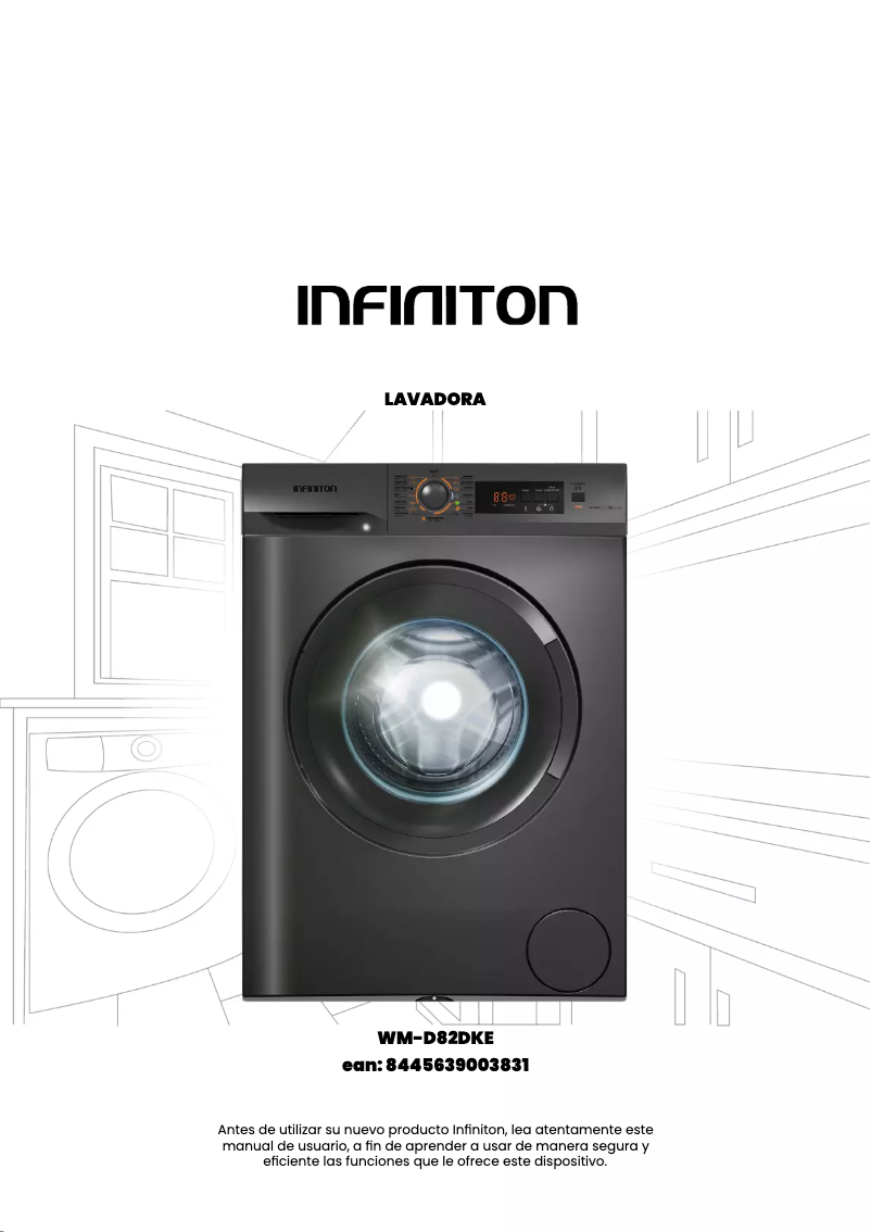Page n°1 - Manuel utilisateur Infiniton WM-D82DKE