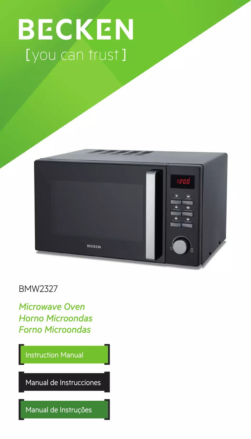 Page 1 de la notice Manuel utilisateur Becken BMW2327