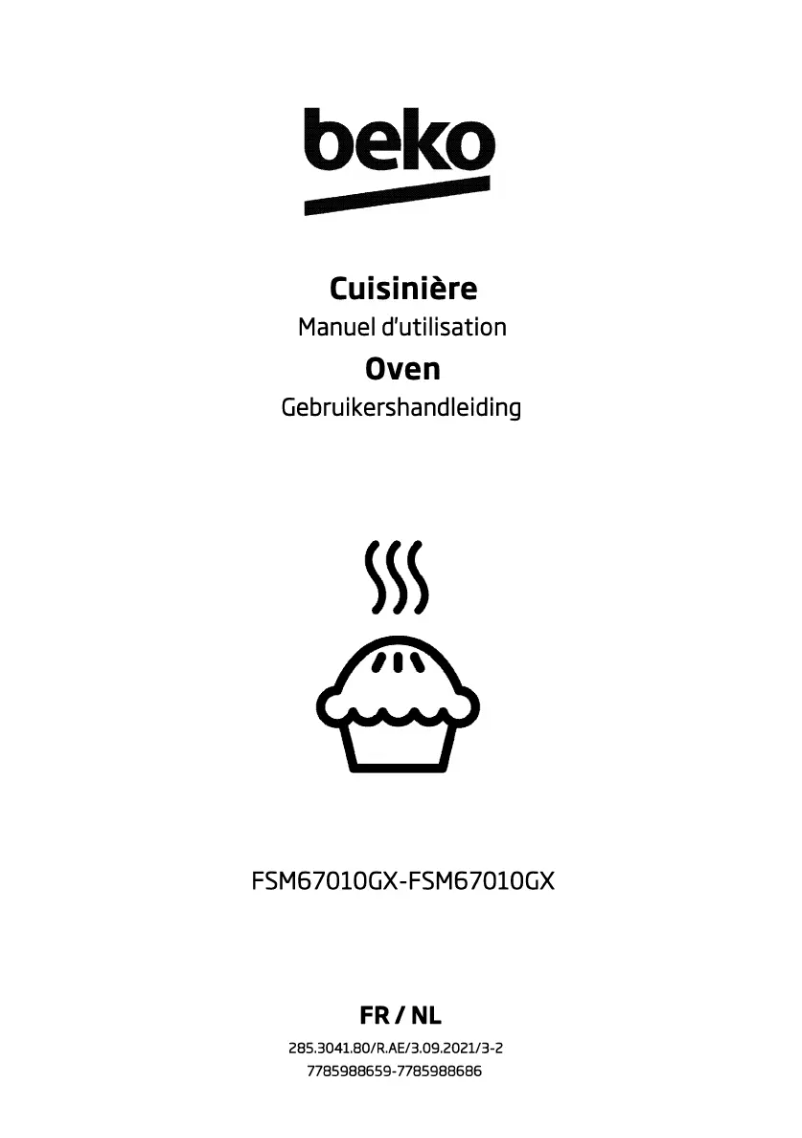 Imagen de la primera página del manual del dispositivo FSM67010GX