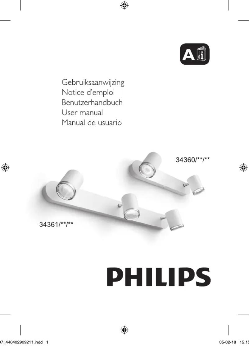 Página 1 del manual Manual de usuario Philips Adore