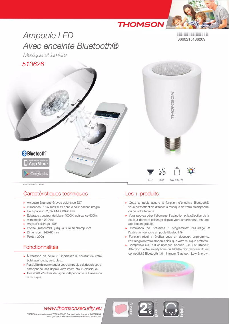 Image de la première page du manuel de l'appareil 513626