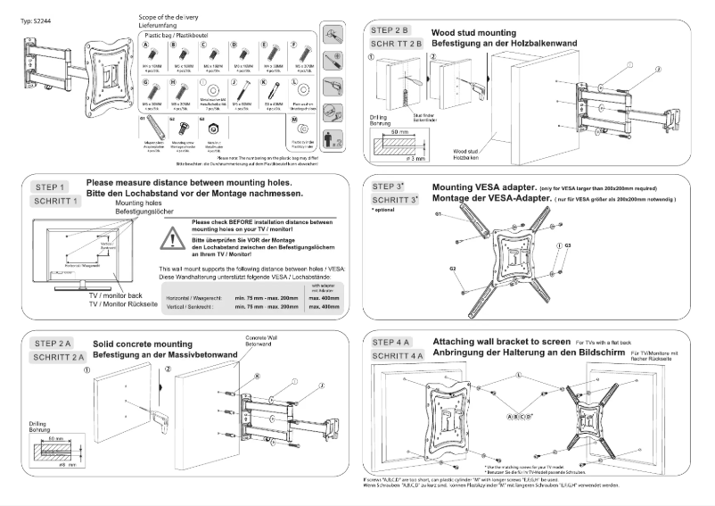 Page n°1 - Manuel utilisateur Ricoo S2244