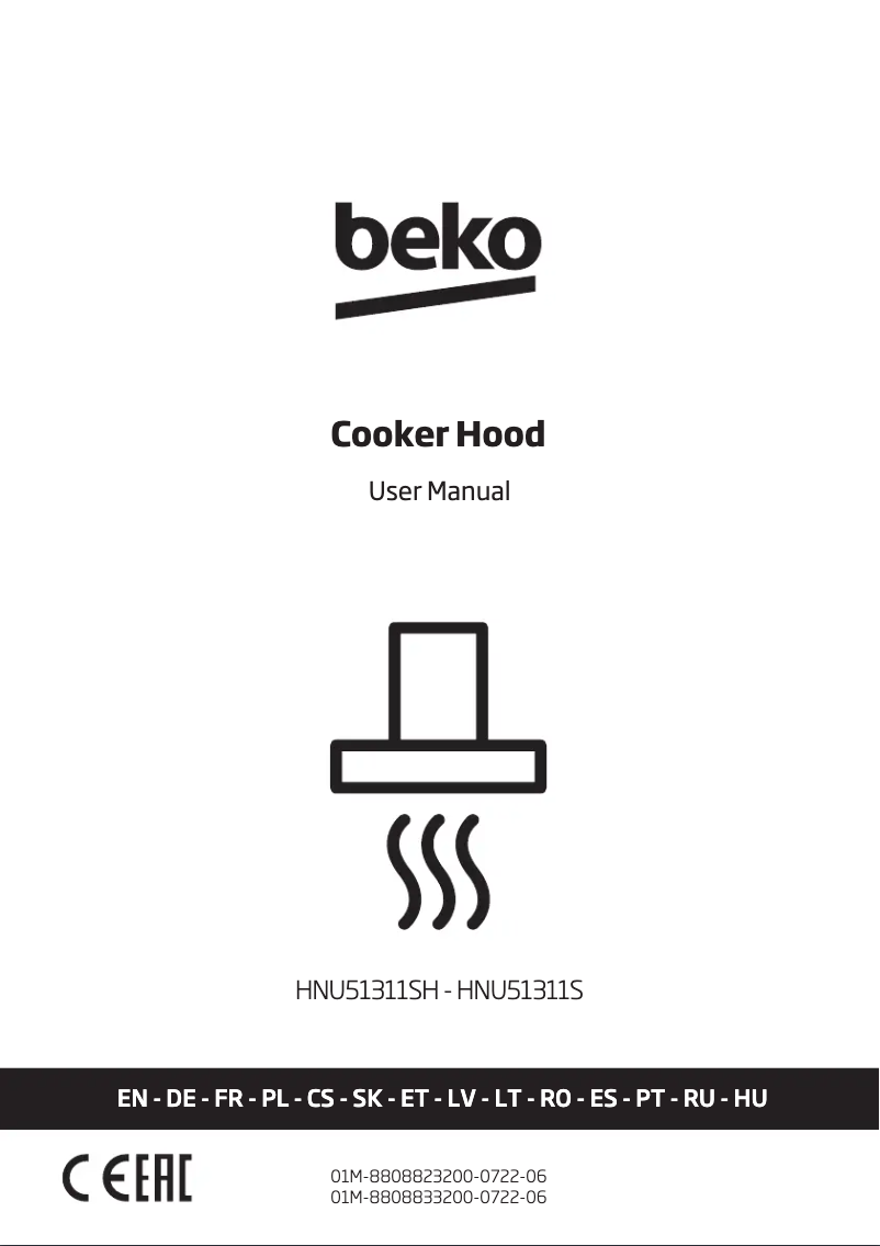 Page n°1 - Manuel utilisateur Beko HNU51311S