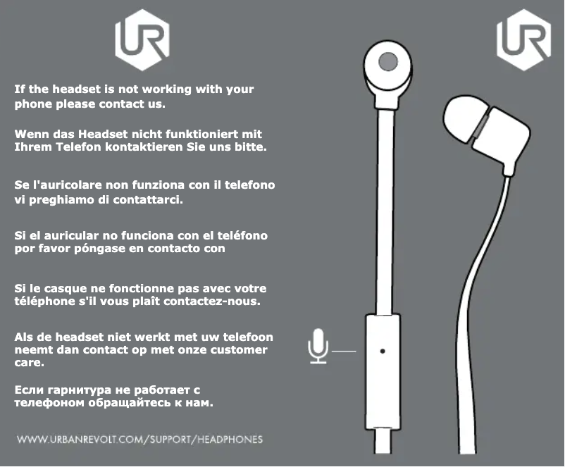 Page n°1 - Manuel utilisateur Trust duga in-ear headphone
