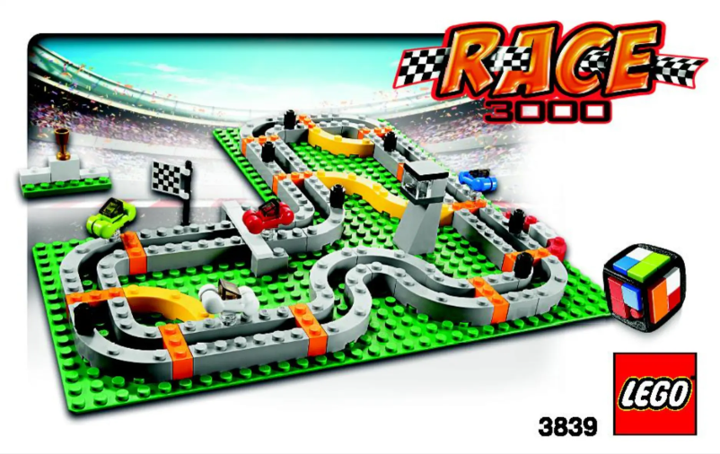 Page n°1 - Manuel utilisateur Lego Race 3000