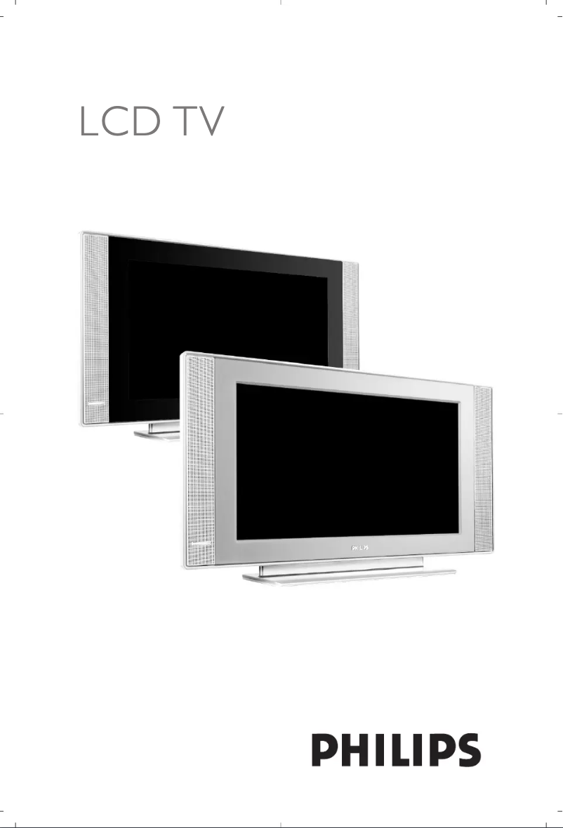 Page 1 of the manual User Manual Philips 26PF3320