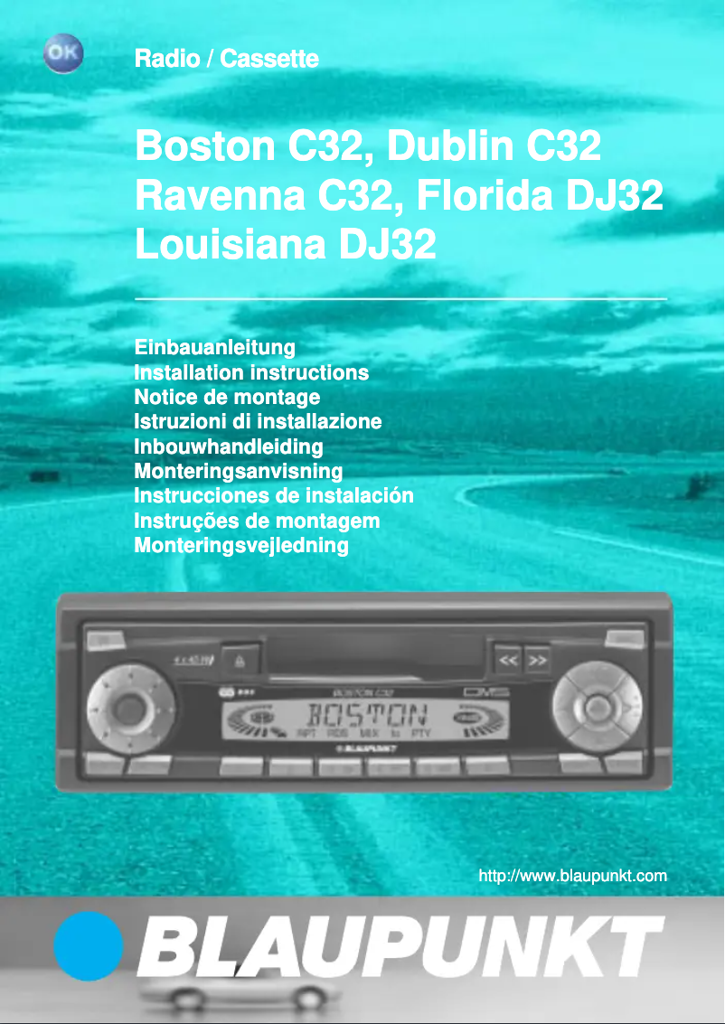 Página 1 del manual Manual de usuario Blaupunkt Ravenna C32