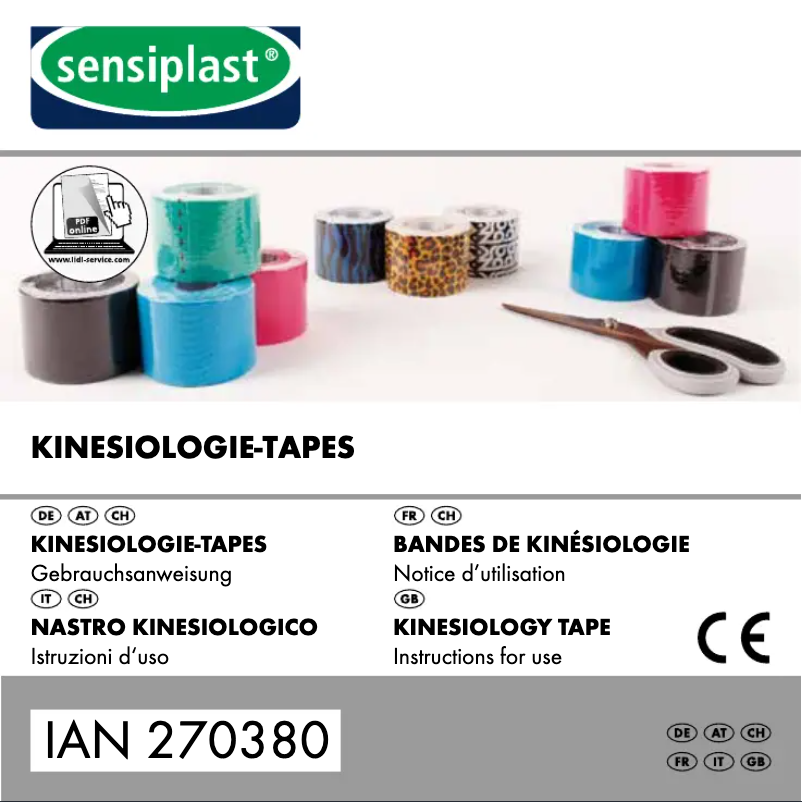 Página 1 del manual Manual de usuario Sensiplast IAN 317349