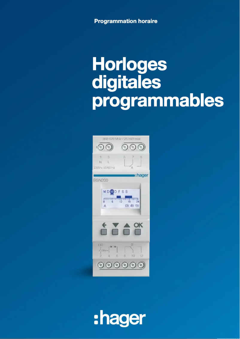 Page n°1 - Brochure Hager EGN003