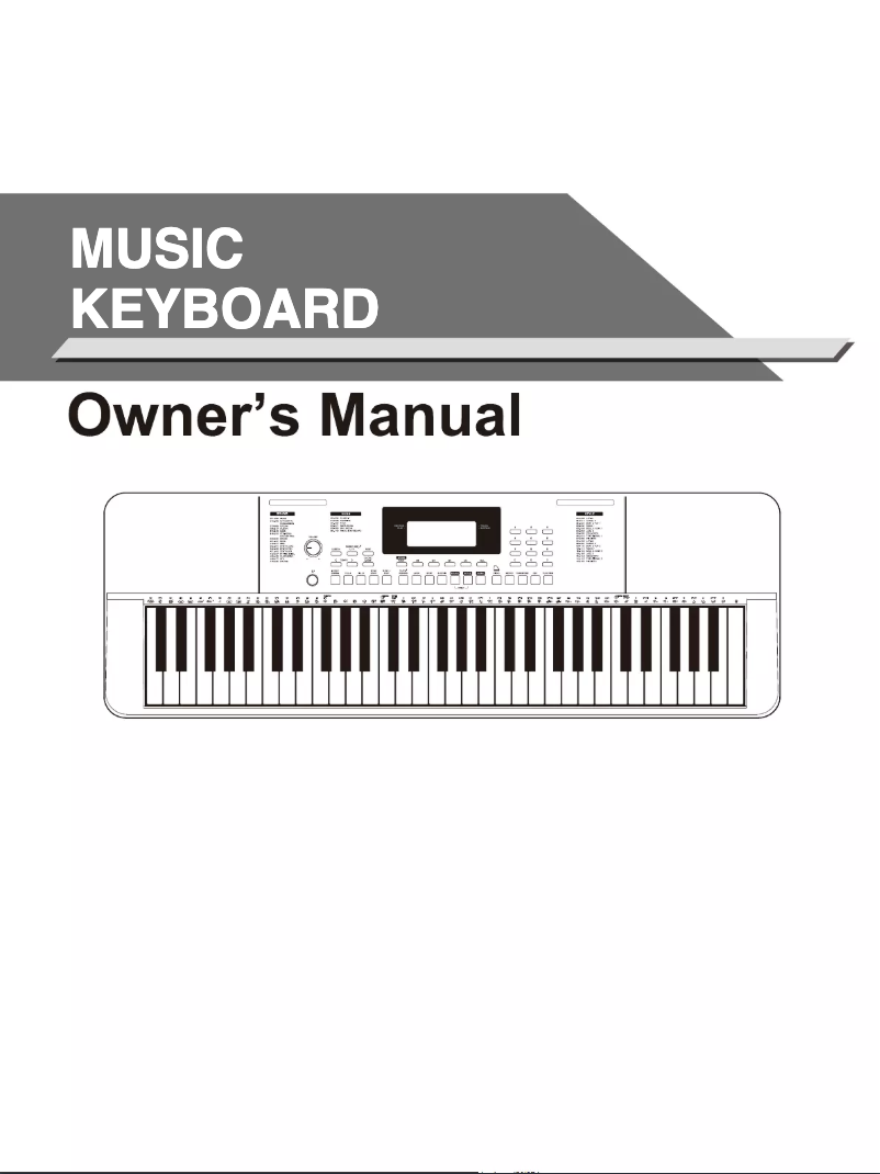 Página 1 del manual Manual de usuario Medeli IK100