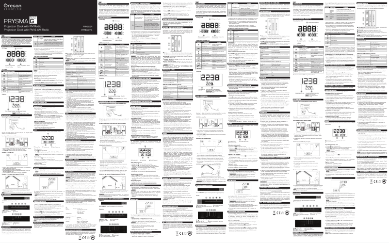 Image de la première page du manuel de l'appareil RRM222P-BK