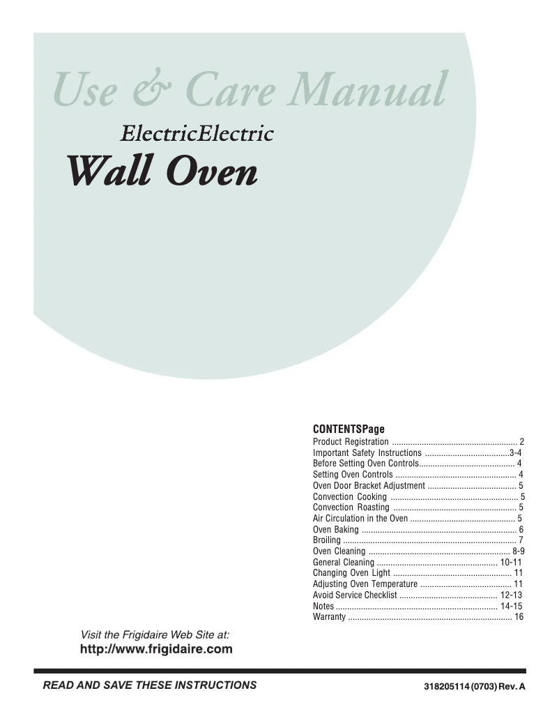 Image de la première page du manuel de l'appareil FEB24S5AB