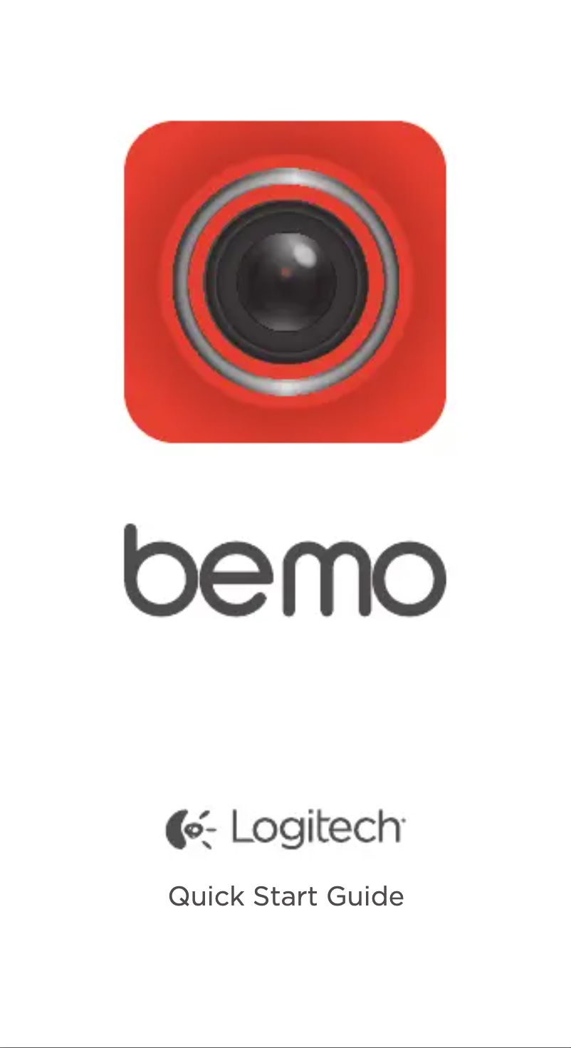 Page 1 de la notice Manuel utilisateur Logitech Bemo
