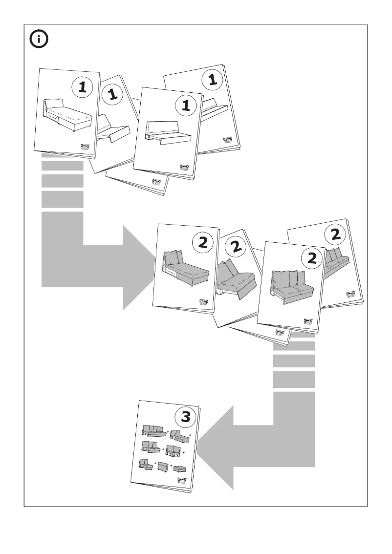Page 1 de la notice Manuel utilisateur Ikea HÄRLANDA 504.552.86