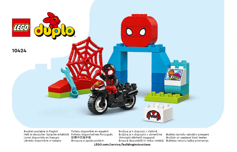 Página 1 del manual Manual de usuario Lego Duplo 10424