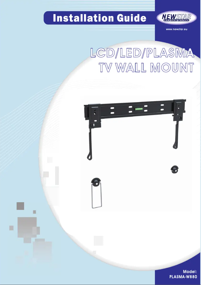 Image de la première page du manuel de l'appareil PLASMA-W880