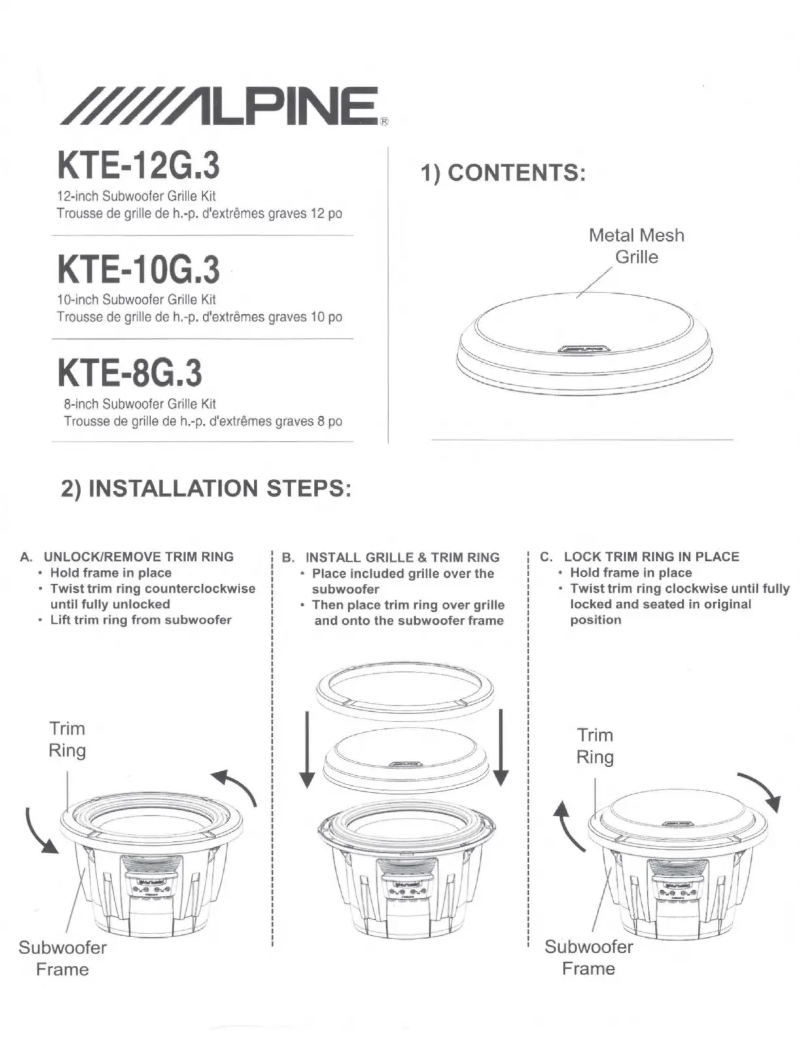 Imagen de la primera página del manual del dispositivo KTE-12G.3