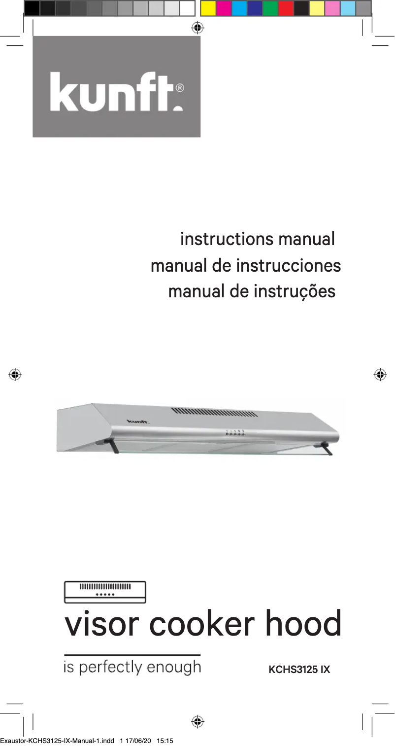 Page 1 de la notice Manuel utilisateur Kunft KCHS3125 IX