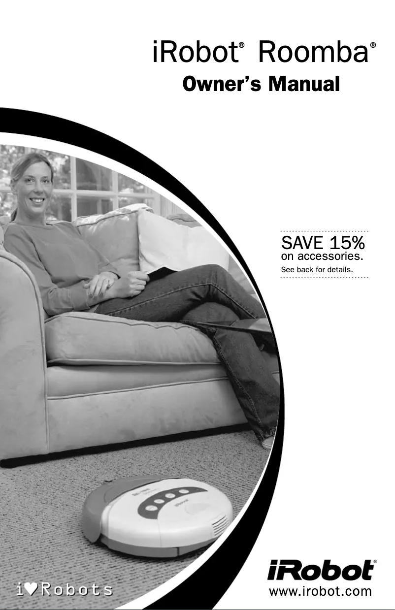 Page n°1 - Manuel utilisateur iRobot Roomba 510