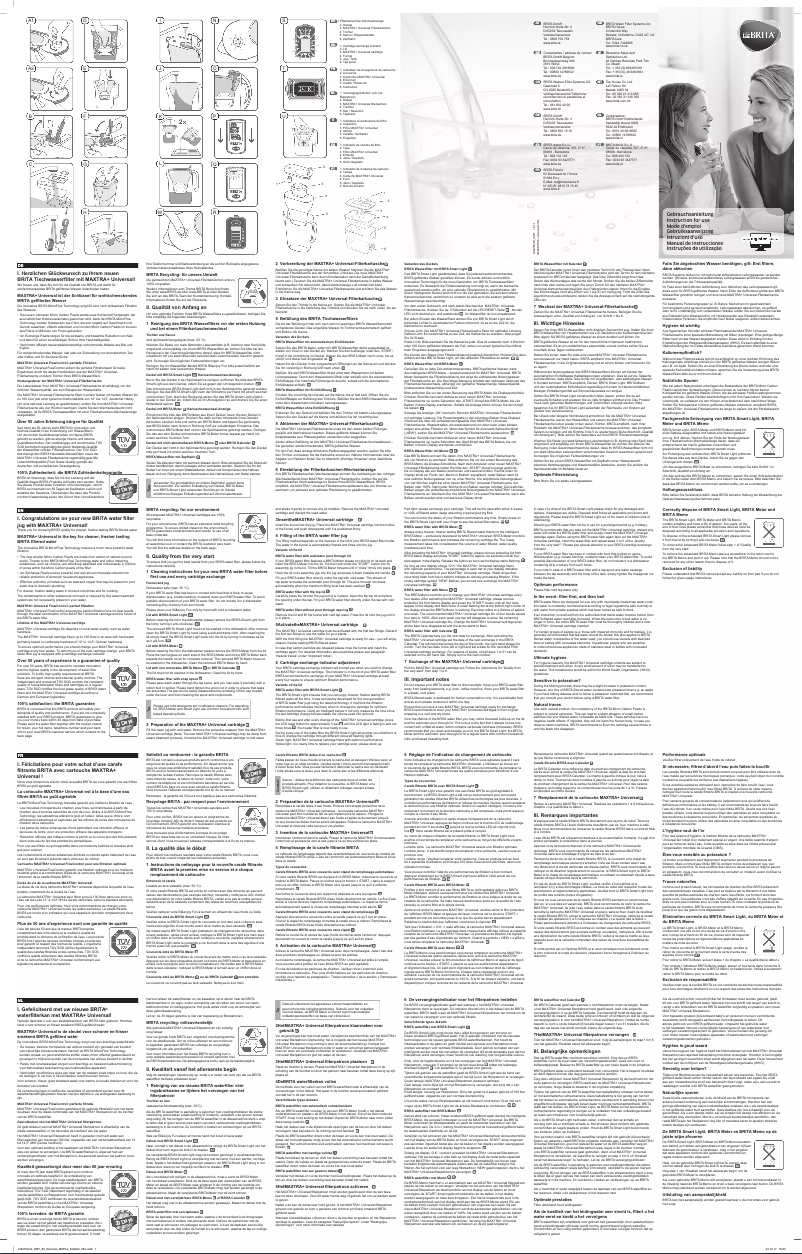 Image de la première page du manuel de l'appareil Aluna Cool Maxtra+ wh