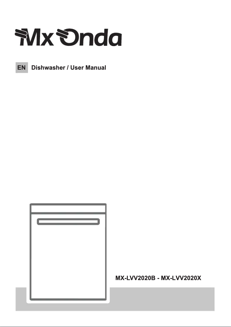 First page image of the manual for MX-LVV2020X