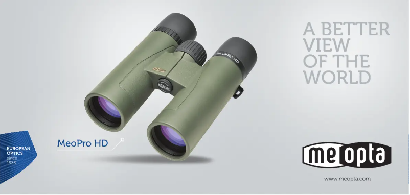 Page n°1 - Manuel utilisateur Meopta MeoPro HD