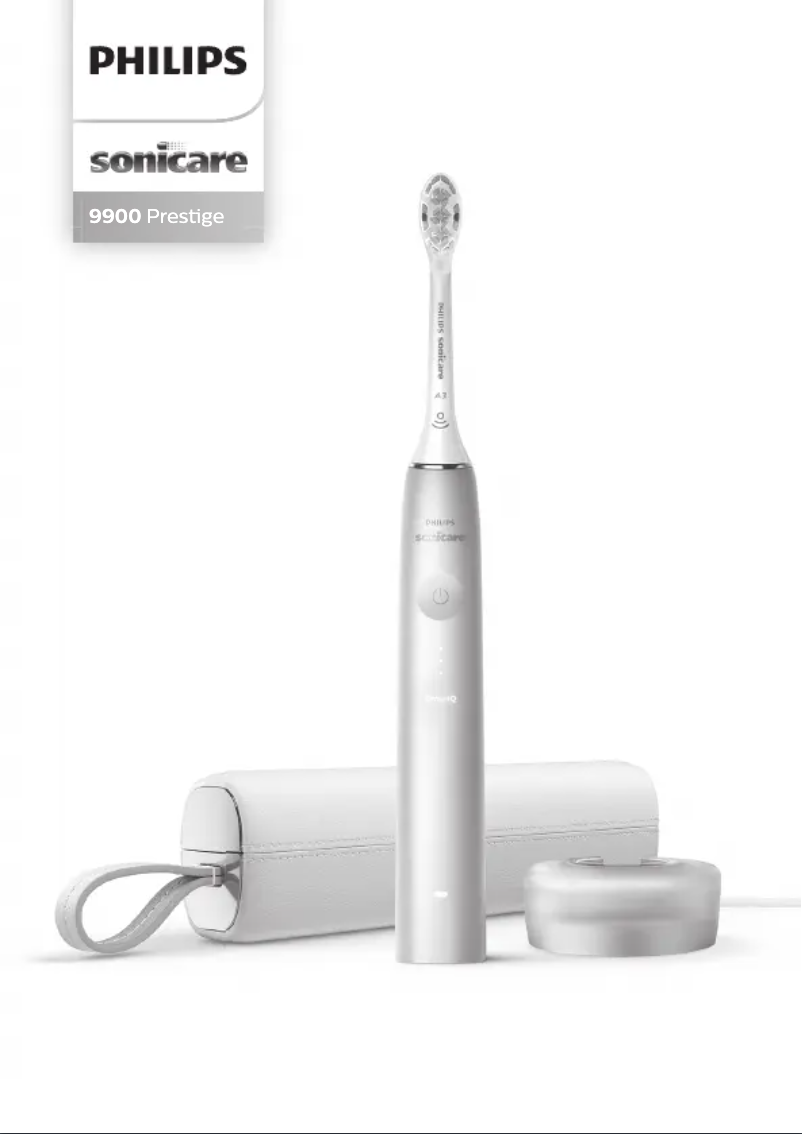 Page n°1 - Manuel utilisateur Philips Sonicare 9900 Prestige HX9990