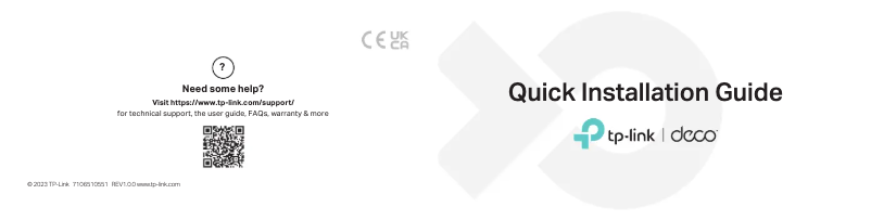 Página 1 del manual Manual de usuario TP-Link Deco BE65-5G